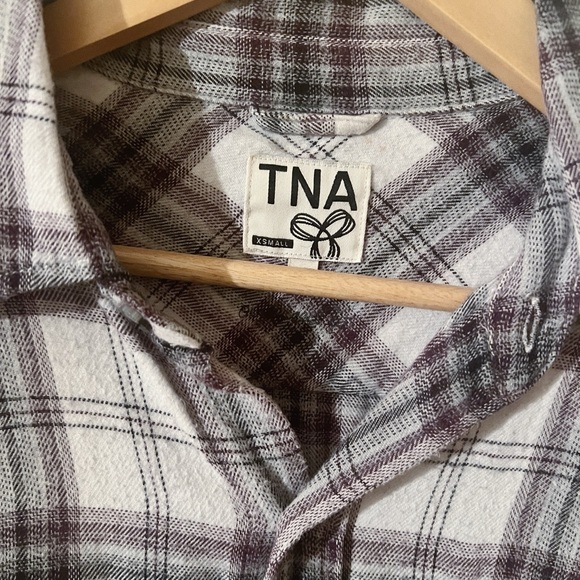 TNA plaid shirt - Picture 2 of 3